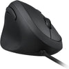 Souris de grand format gauchère angle 60° avec fil de Perixx #ERPERI519L