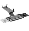 Plateau deluxe ajustable pour clavier et souris (sous bureau) #ERCAB-PC07952