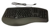 Clavier ergonomique ondulé Adesso canadien-français avec fil #ERKB160EBFR