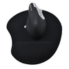Tapis de souris arrondi avec repose-poignet en gel IntekView Noir #ERG160MP