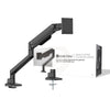 Bras de moniteur simple haut de gamme – IntekView #ERMS501