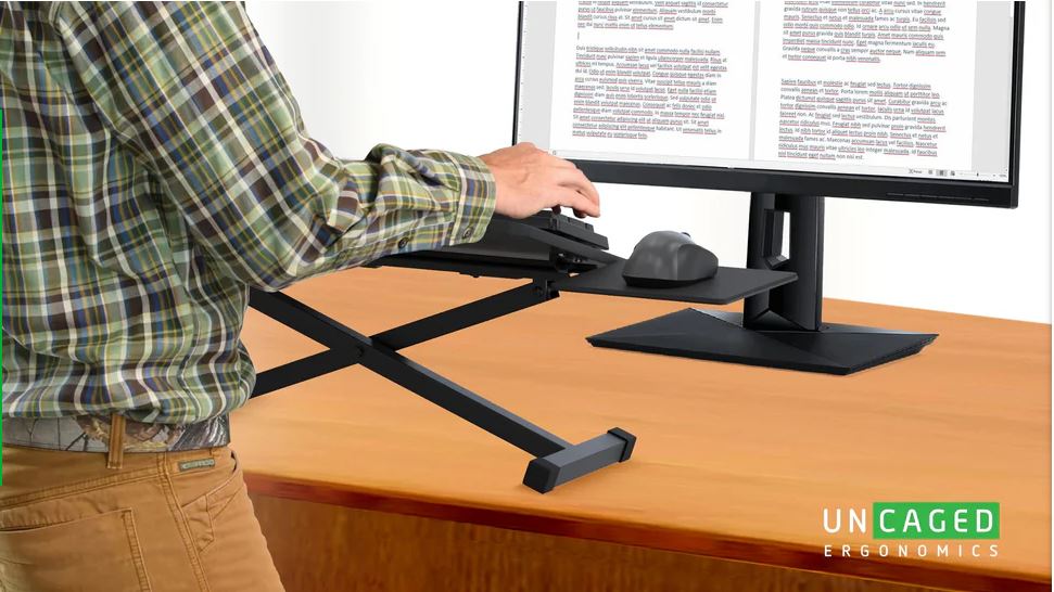 Lucrave Support Pour Ordinateur Portable Pour Bureau, Support Réglable Rotatif à 360°, Support