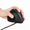 Souris large format et gauchère à 75° USB avec fil de Perixx